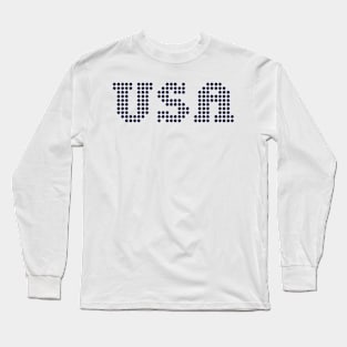 American Blue Pixa Circle Long Sleeve T-Shirt